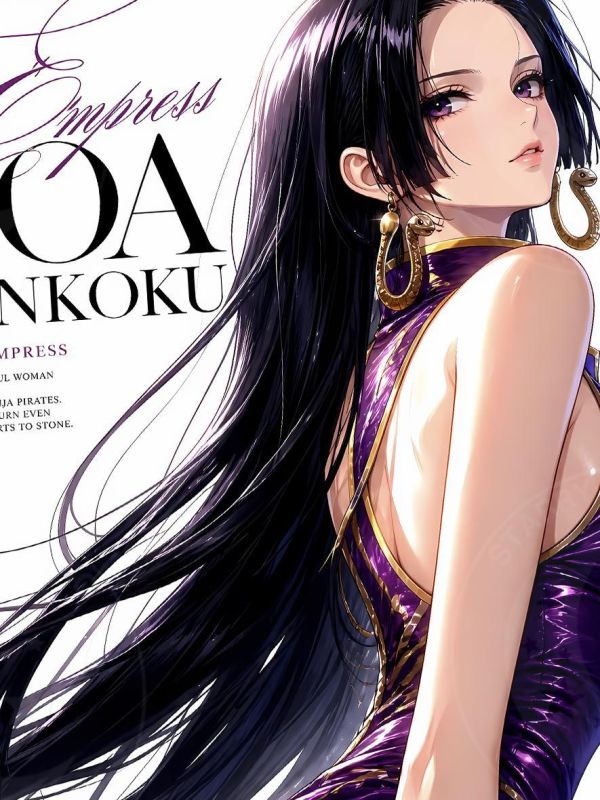 【海外代購】星空 《雜誌女帝》魯夫海賊王路飛蛇姬漢庫克七武海動漫裝飾畫 