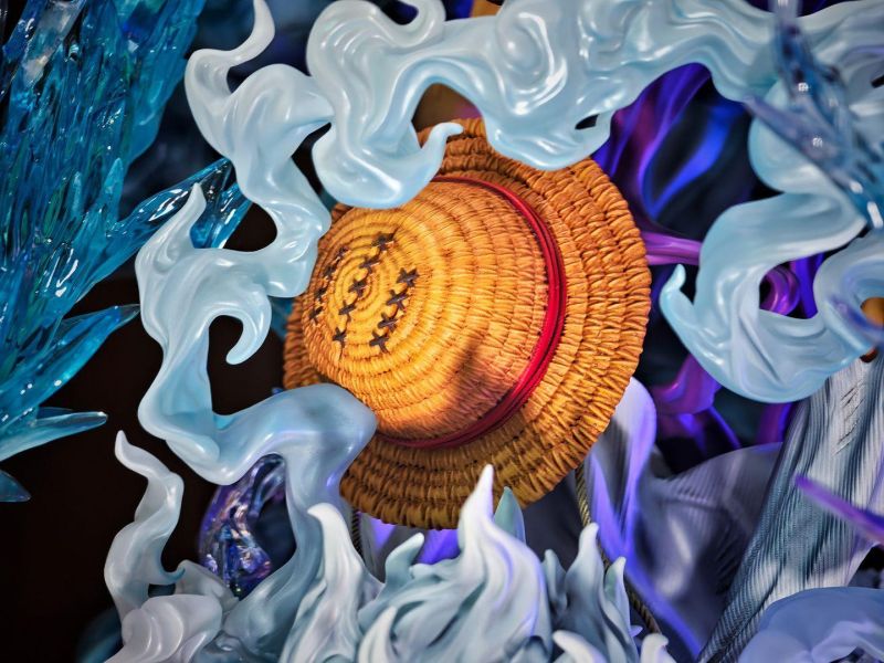 【海外代購】集美殿堂 ANIKINGDOM 五檔 太陽神 尼卡魯夫 音效雕像 海賊王和之國鬼島決戰 