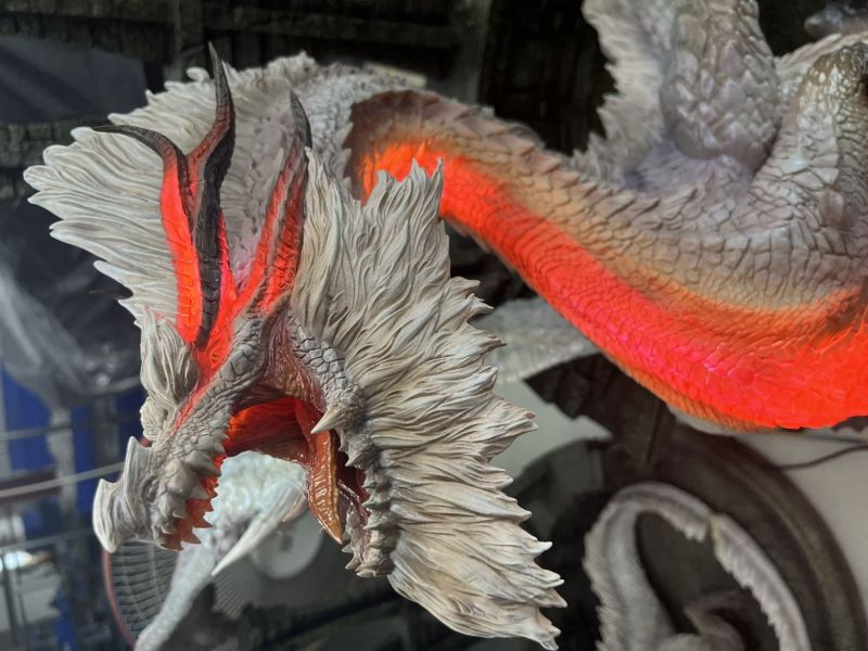 【預定】DragonFrontier 龍之邊境 魔物獵人 祖龍 大尺寸加燈版 