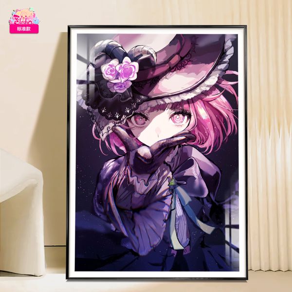 【海外代購】阿喵畫社 禮服 世界計畫鳳 8k超大高清裝飾畫 午睡毛毯 書桌掛毯 