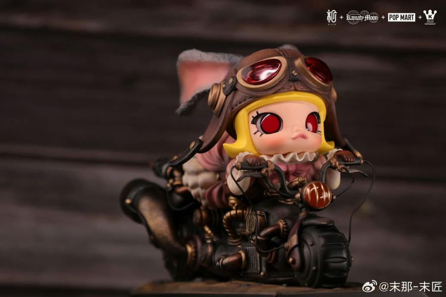 【海外現貨】末那末匠+POPMART 《蒸氣龐克爆裂時速兔女郎MOLLY》 