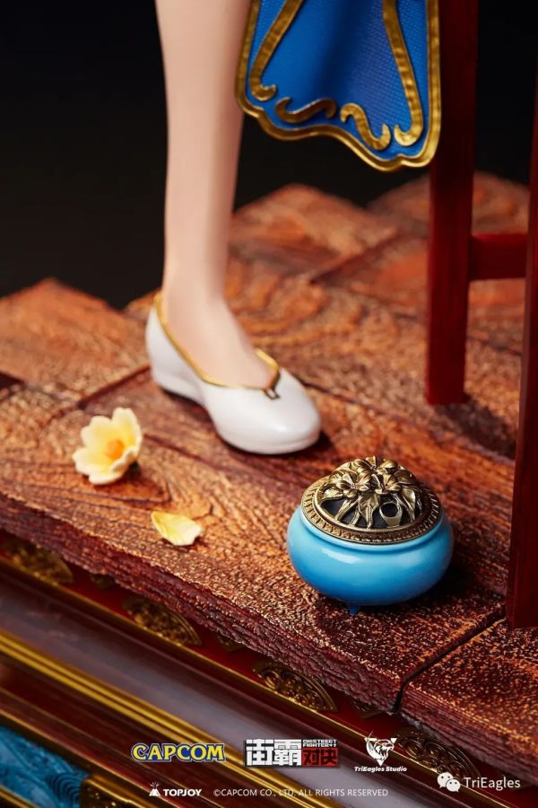 【台灣現貨】TES 春麗 藍色 拆擺展品 