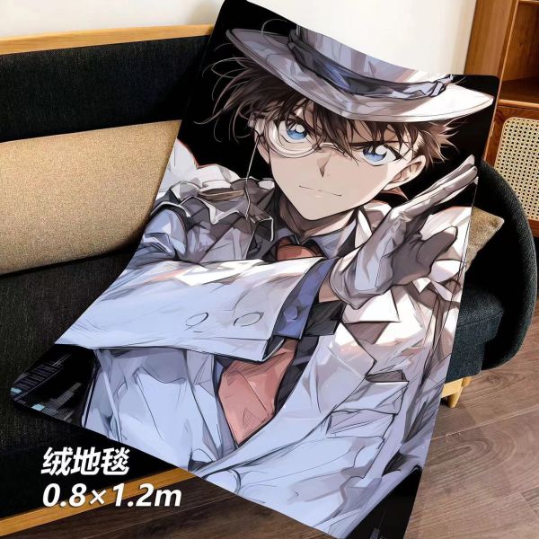 【海外代購】千鳥社《怪盜基德》 名偵探柯南怪盜 基德黑羽快斗午睡毯地毯裝飾畫 