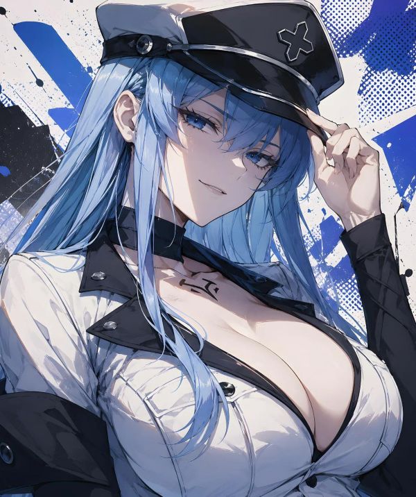 【海外代購】H2 《艾斯德斯》斬赤紅之瞳女王將軍赤瞳塔茲米動漫裝飾畫 