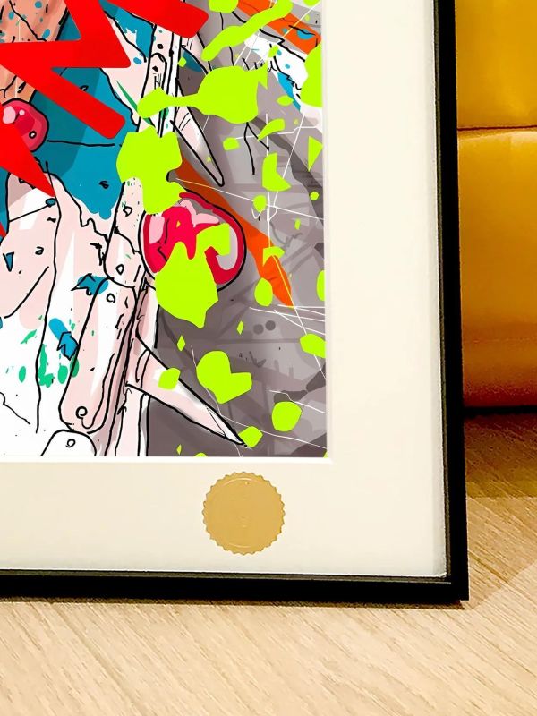 【海外代購】星空《Chainsaw Man》電鋸人裝飾畫 