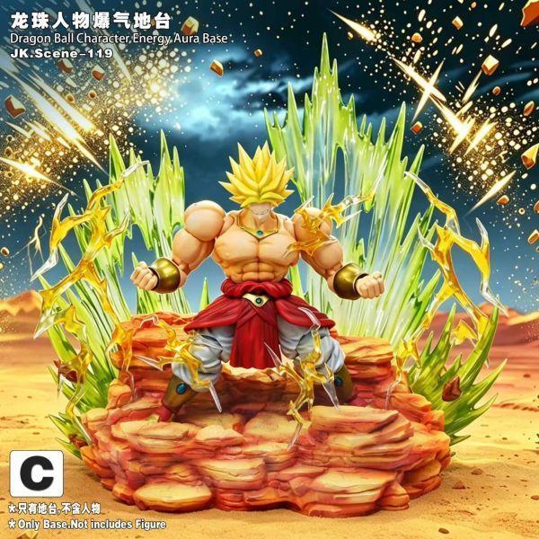 【海外代購】jacksDo 七龍珠人物爆氣地台 JK.Scene-119 