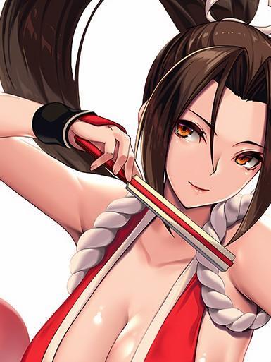 【海外代購】巴洛克 《扇子女》裝飾畫 拳皇 