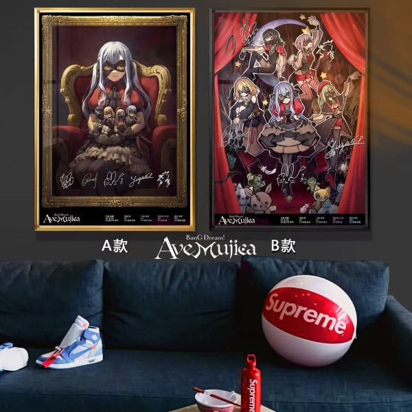 【海外代購】千鳥社 BanG Dream! AveMujica 豐川祥子三角初華裝飾畫 