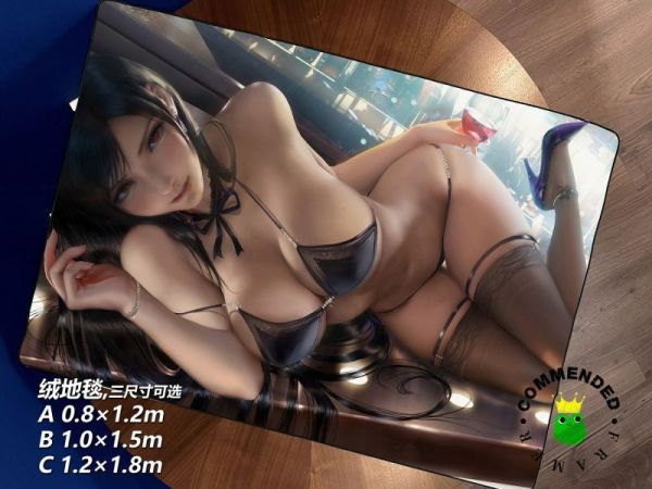 【海外代購】皇呱 《酒吧女郎第二彈蒂法》最終幻想VII女神蒂法·洛克哈特裝飾畫 