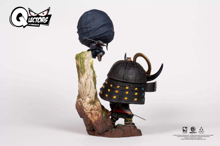 【海外代購】PureArts QLECTORS ASSASSIN'S CREED SHADOWS YASUKE & NAOE PVC FIGURE 育碧 刺客教條 Q版系列手辦 彌助&奈緒江 
