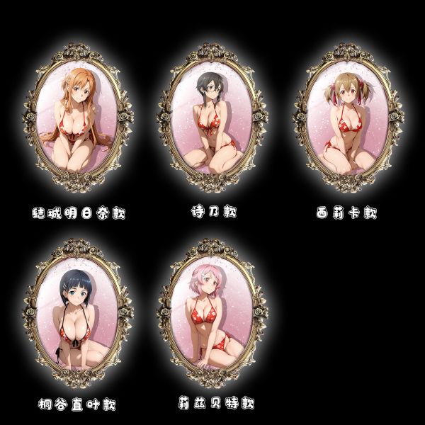 【海外代購】阿喵畫社 動畫冰箱貼第四十九彈刀劍神域 高透壓克力磁吸冰箱貼 