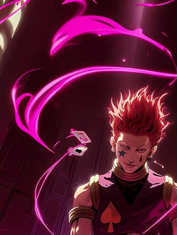 【海外代購】巴洛克《飛牌西索》全職獵人裝飾畫冰箱貼 