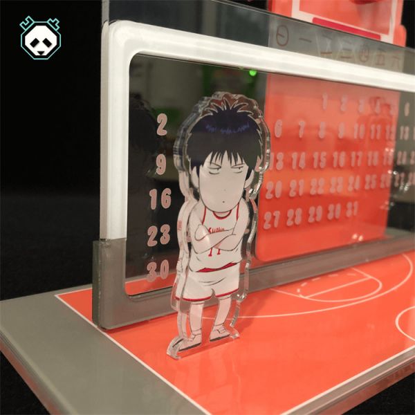 【海外代購】【25CM】凹凸Panda 灌籃高手 亞克力立體 萬年曆01 