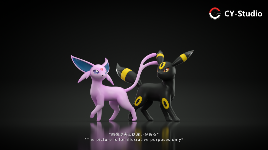 【預定】城憶 CY 太陽伊布&月亮伊布 