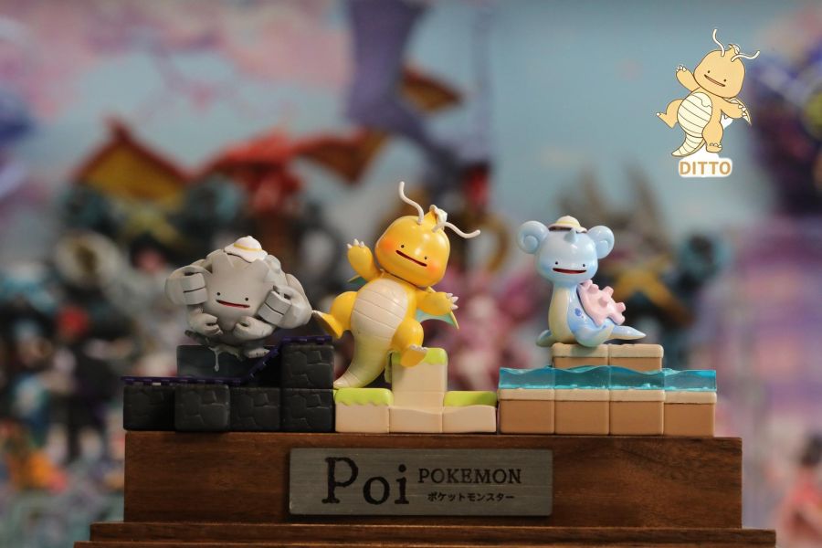 【預定】Ditto 玩趣館 乘龍 快龍 隆隆石 