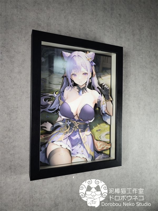【海外代購】泥棒貓 DSMG-019 刻晴 可月兌立體畫01 