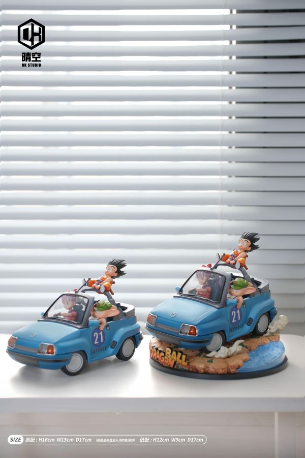 【預定】QK 藍色小車車 