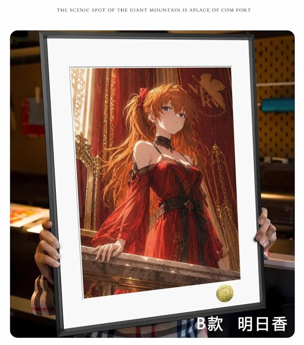【海外代購】皇呱 《女王的蔑視》凌波麗明日香真希波裝飾畫 午睡毯  地毯 