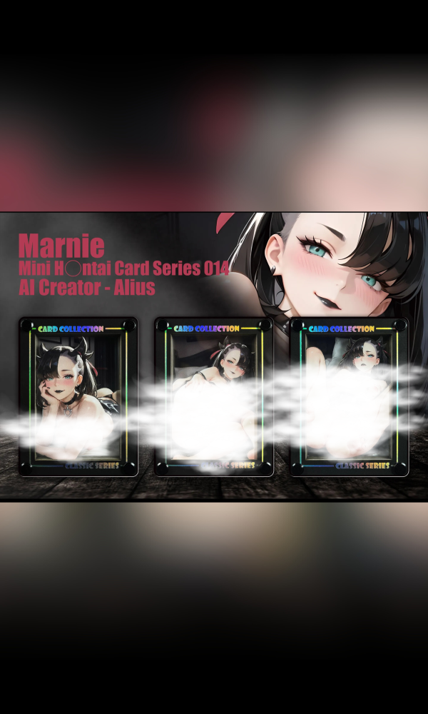 【R18-海外代購】黑白畫映 B&W Mini AI Creator系列桌面裝飾卡磚第十四彈 瑪俐 