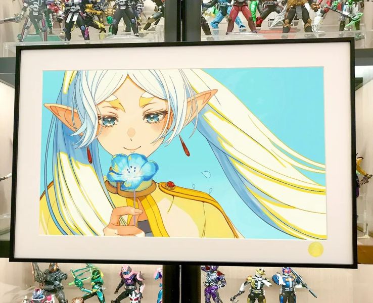 【海外代購】星空《花之芙莉蓮》葬送的芙莉蓮裝飾畫 