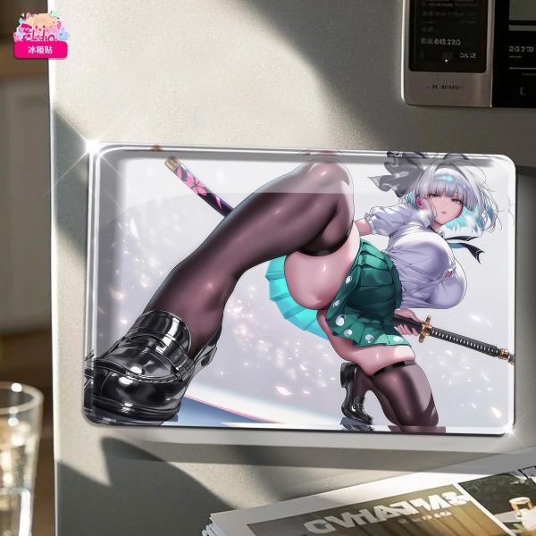 【海外代購】阿喵畫社 動畫冰箱貼第一百零八彈東方戰鬥女僕系列 高透亞克力磁吸冰箱貼 