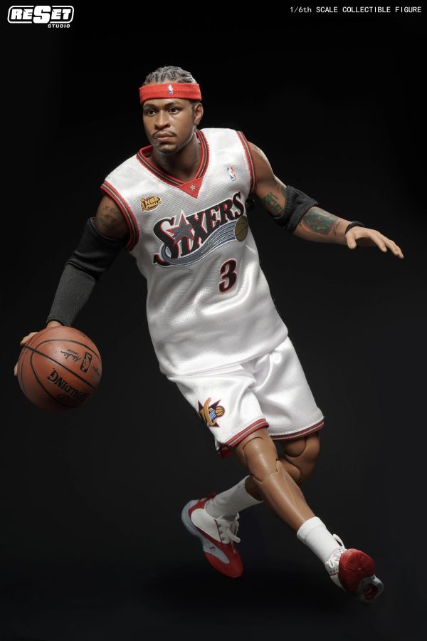 【預定】Reset 巔峯艾弗森紀念版可動人偶 NBA 