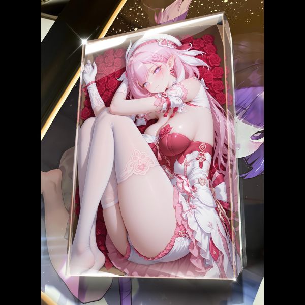 【海外代購】阿喵畫社 第五十四彈動漫卡磚崩壞女神的禮物 亞克力加厚紀念收藏磚 