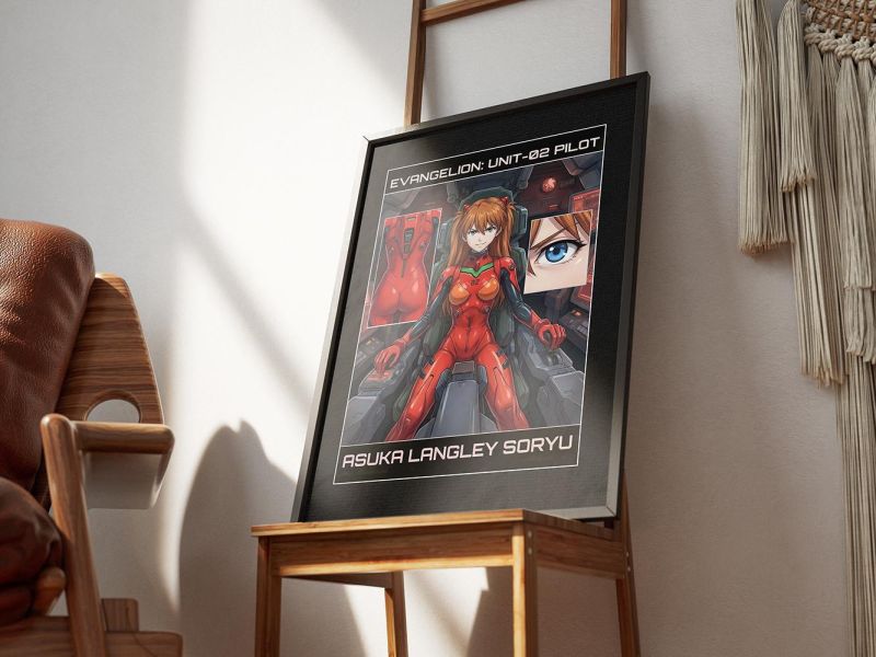 【海外代購】千鳥社 《明日香駕駛艙》明日香駕駛艙新世紀福音戰士EVA午睡毯地毯裝飾畫 