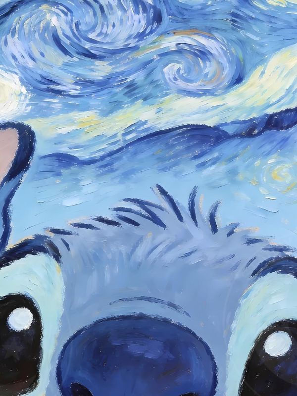 【海外代購】星空 《星空史迪仔》史迪奇星際寶貝Stitch史迪奇布吉布動漫裝飾畫 