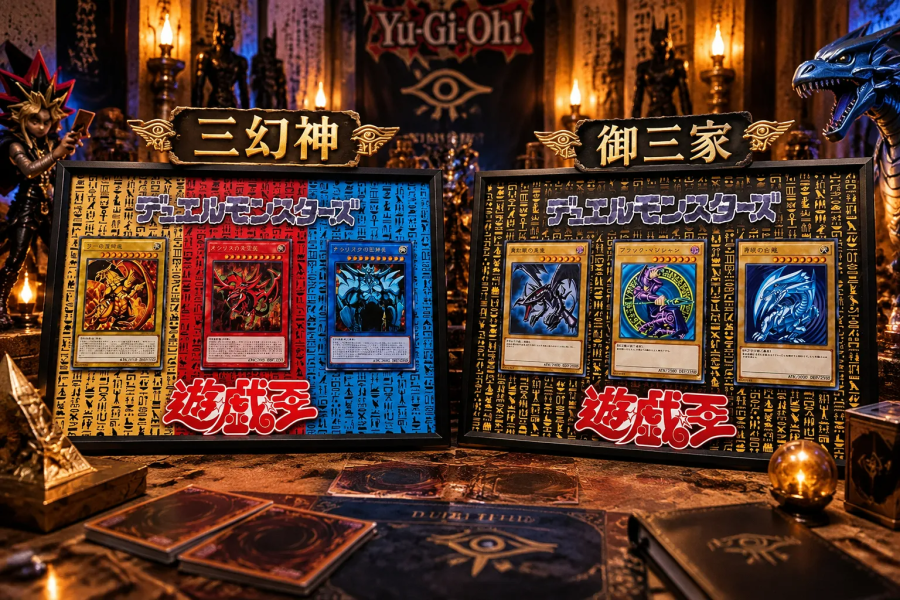 【海外代購】星空 《遊戲王御三家冰箱貼創意畫》 