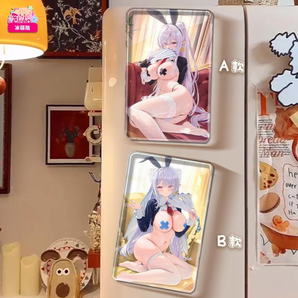 【海外代購】阿喵畫社 兔女郎 維琳娜雙聯 新品12K超清主題裝飾畫週邊 午睡毛毯 冰箱貼 