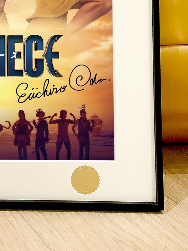 【海外代購】星空 《海賊王真人版》魯夫索隆娜美山治喬巴羅賓one piece巴洛克薇薇動漫裝飾畫 