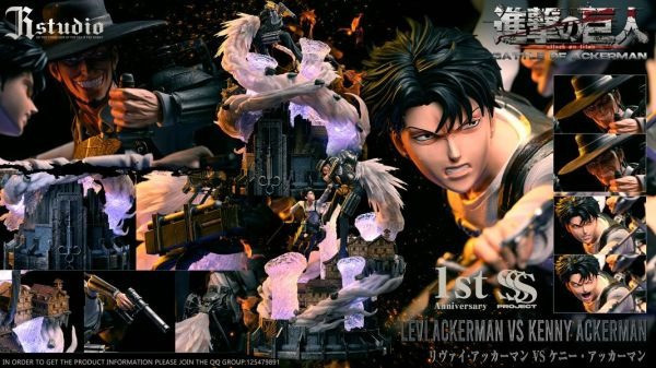 【海外代購】JR 阿克曼戰役 利威爾VS肯尼 
