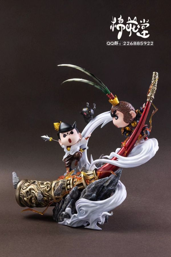 【預定】棉花堂 小新cos悟空VS二郎神 
