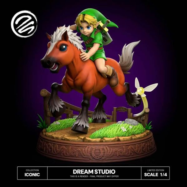 【預定】夢想 Dream 年輕林克和伊波娜（騎馬林克） 