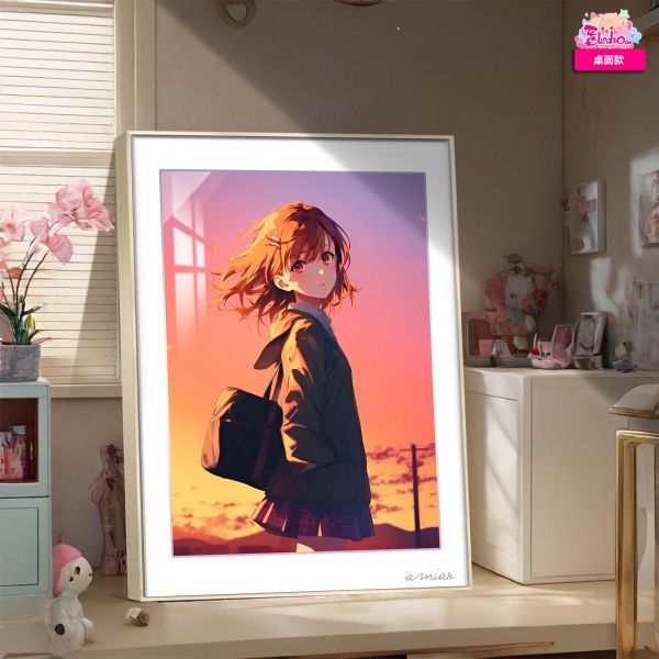【海外代購】阿喵畫社 晚霞 禦坂美琴 