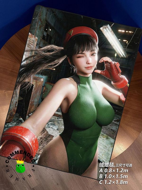 【海外代購】皇呱 《地下拳手伊芙》劍星裝飾畫 午睡毯 地毯 