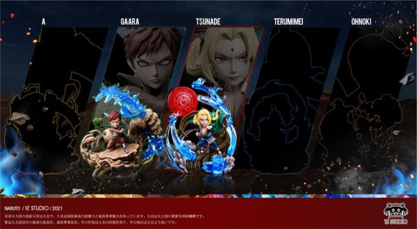 【海外代購】YZ 第三次忍戰 五影vs宇智波斑02 我愛羅 砂之怪腕 