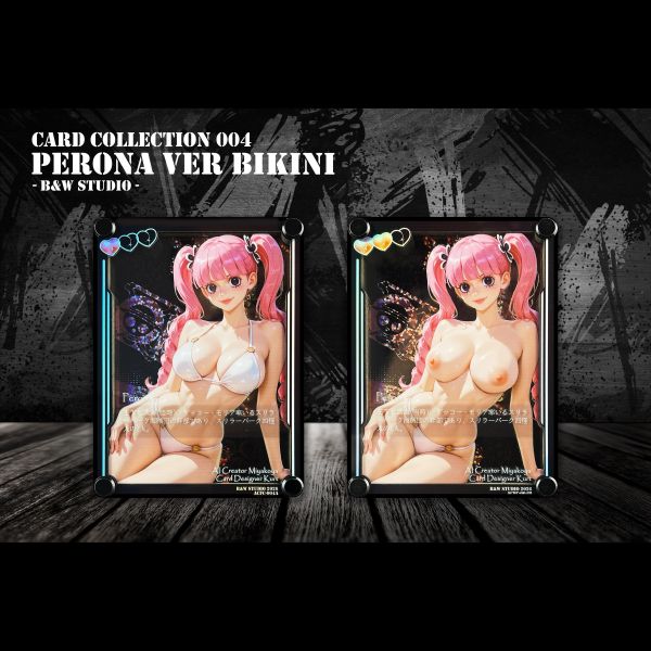 【R18-海外代購】黑白畫映 B&W Card Collection 004 Perona 佩羅娜 ACC-004A/ACC-004B 