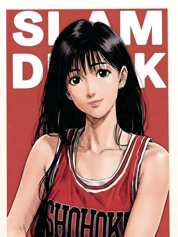 【海外代購】H2工作室 《赤木晴子》灌籃高手裝飾畫 