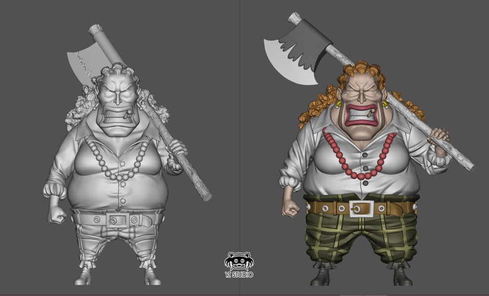 【預定】YZ 海賊私車系列 達旦一家 