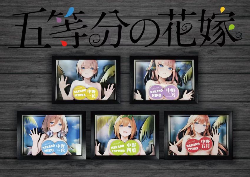 【海外代購】泥棒貓 DSOS-003 五等分的新娘 中野三玖 