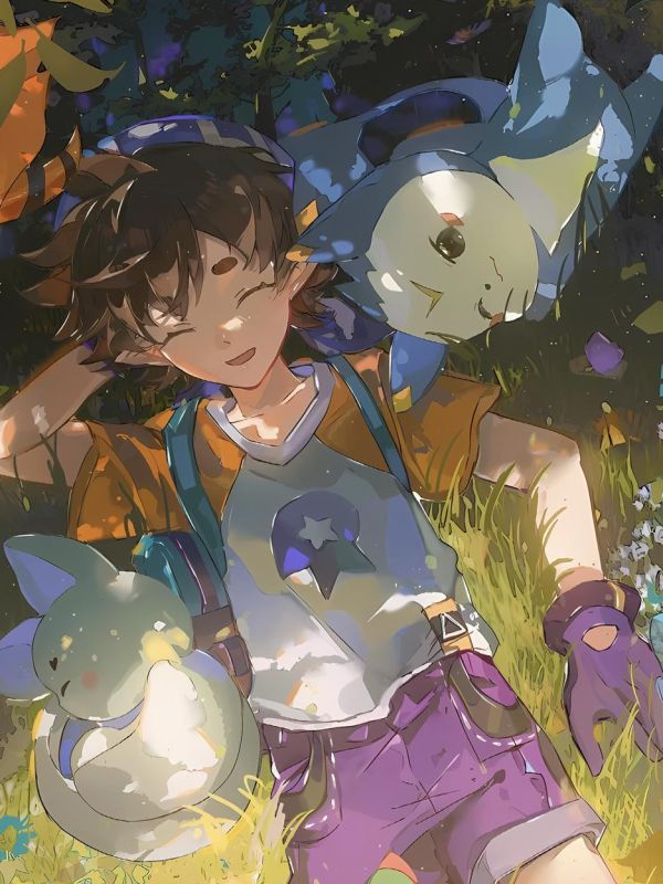 【海外代購】星空 《洛克王國》迪莫火花水藍藍喵喵御三家鴨吉吉裝飾畫 