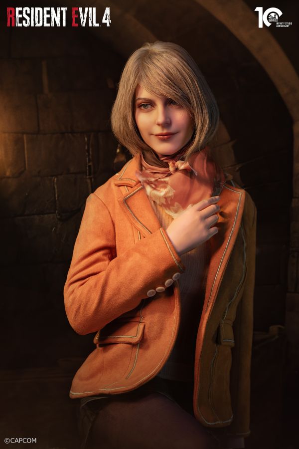 【預定】Infinity 《Resident Evil 4 Remake》艾希莉格拉漢姆 1/2 全身像 