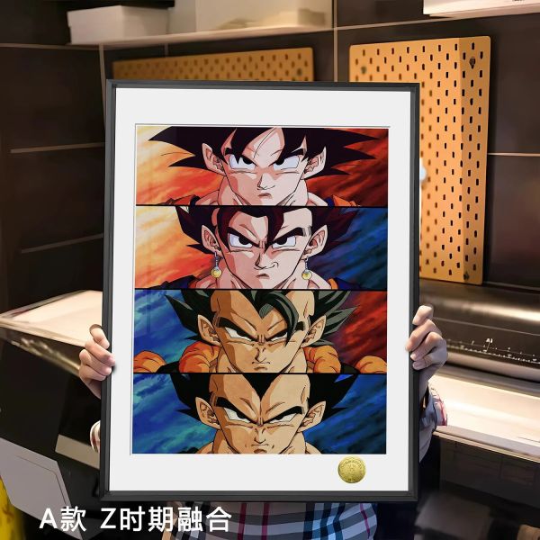 【海外代購】皇呱 《賽亞人合集》龍珠賽亞人合集Z時期融合GT融合裝飾畫 午睡毯 地毯 