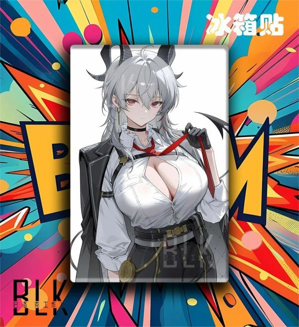 【海外代購】巴洛克 《呆萌贊妮》鳴潮Zani裝飾畫冰箱貼 