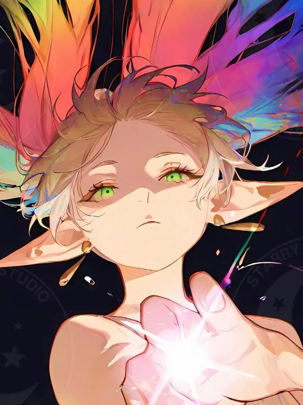 【海外代購】星空 《炫彩芙莉蓮》葬送的芙莉蓮裝飾畫 