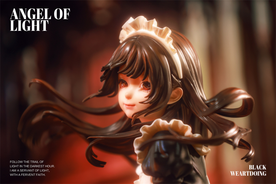 【預定】WeArtDoing WAD Angel of Light-Black  光之少女 靈光 
