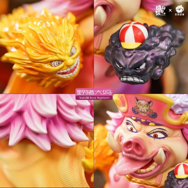 【預定】JacksDo 動物cos海賊 凱多和大媽 