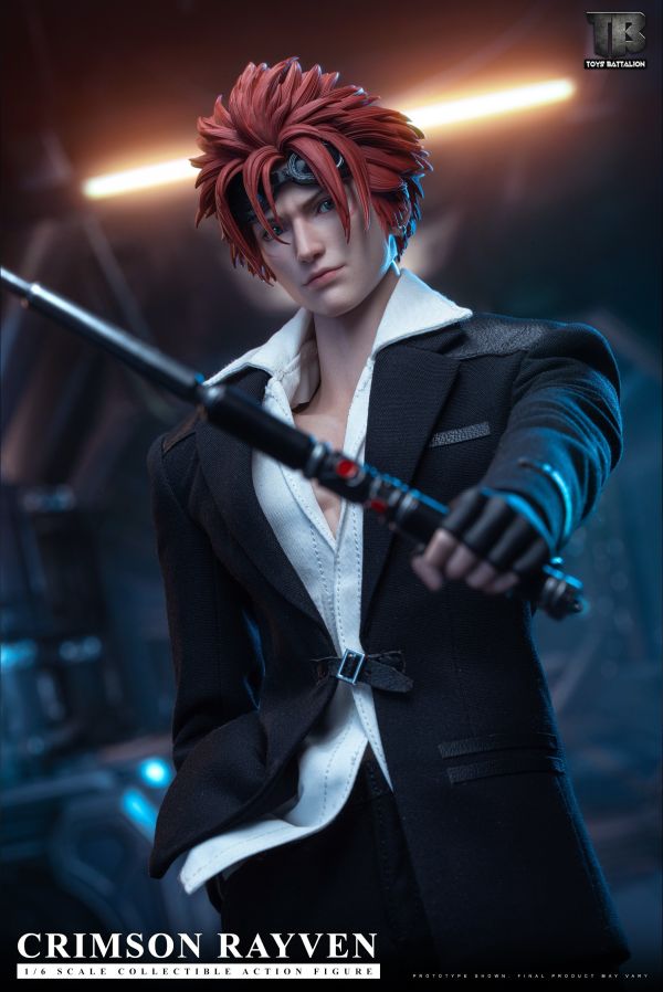 【預定】TOYS BATTALION 緋紅雷文 可動人偶TB029 